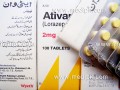 Ativan (Lorazepam) 2mg 10 Tablets / Strip
